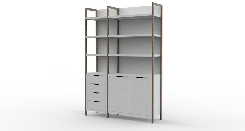 Mobilspazio Гардероб с ящиками для гостиниц Urban sun-id-1409800 - Вид №2