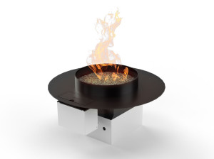 Открытый газовый камин с дистанционным управлением