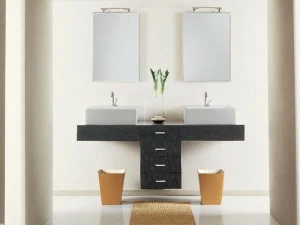 LASA IDEA Тумба под умывальник подвесная двойная Mariposa