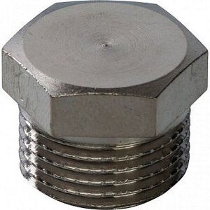 Заглушка НР 3/8" никель STOUT