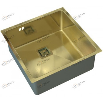 Zorg SZR-44 G Bronze Мойка кухонная квадратная Zorg 