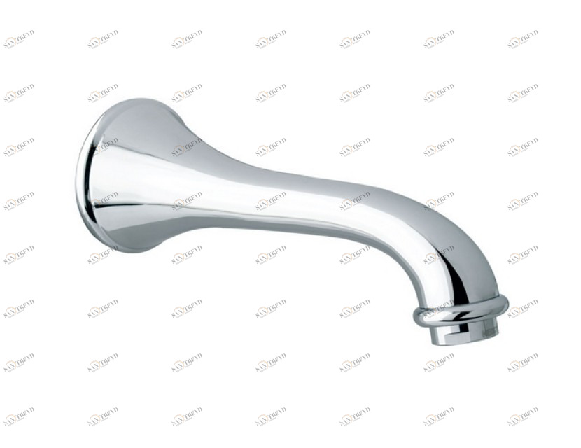 037034.000.00 Стенной излив Золото 24К Mestre 