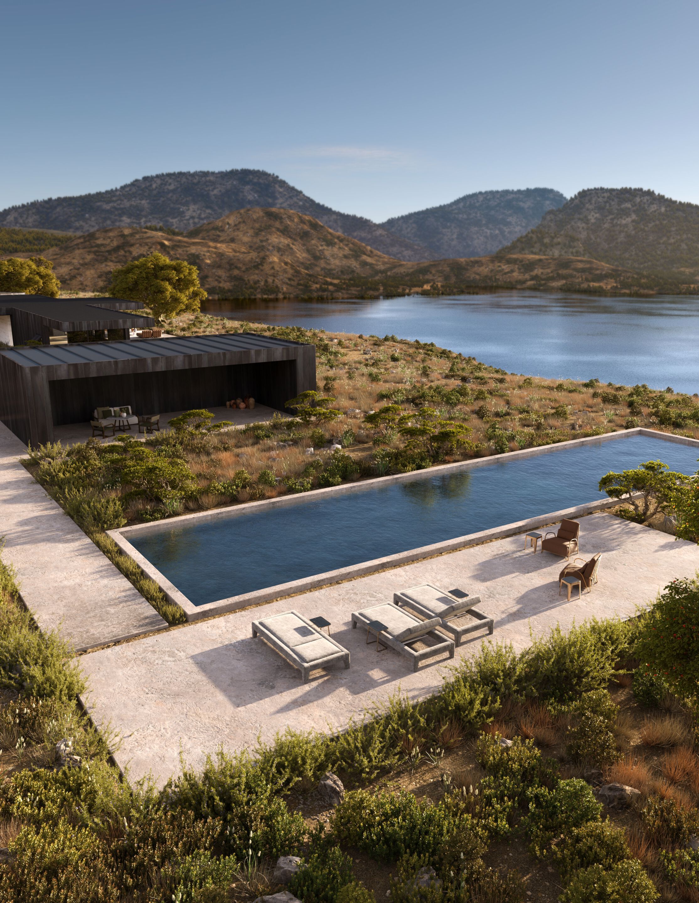 Ткань сад шезлонг Exteta Moonlight ARCH-00116016 - Вид №10