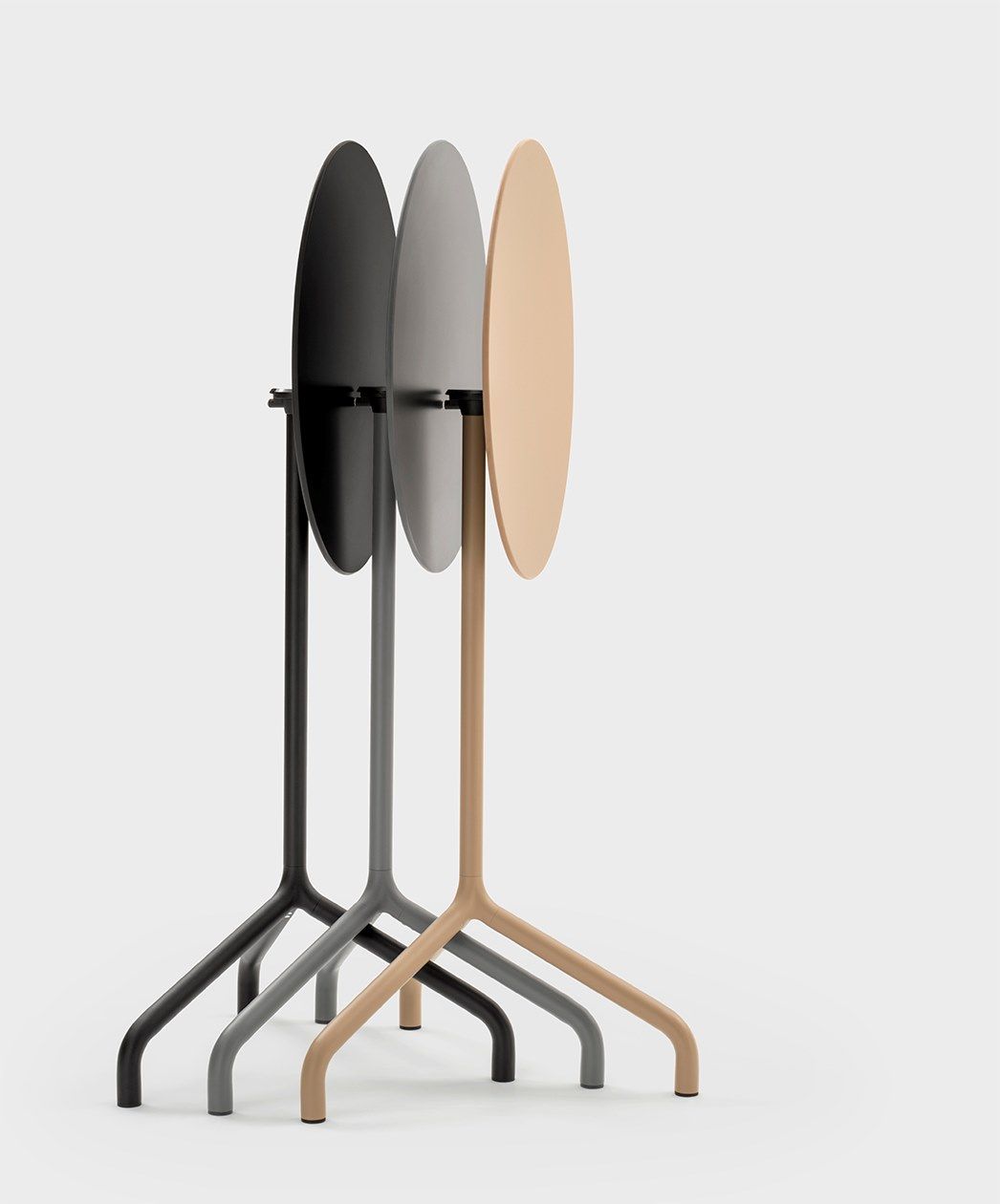 Высокий стол с металлическим откидным верхом Viganò имбирь ARCH-00022889 - Вид №1