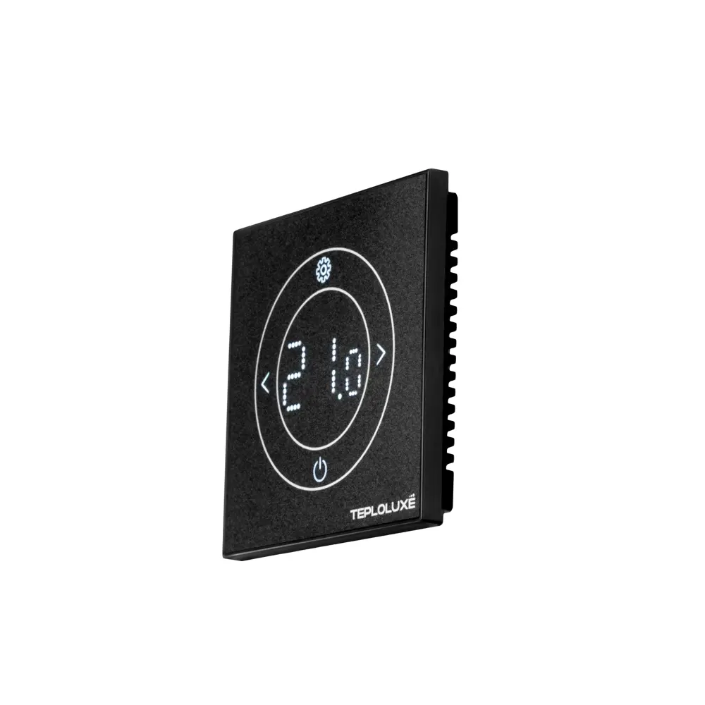 Терморегулятор для теплого пола Теплолюкс Solus сенсорный с Wi-Fi цвет черный STLM-2194980 - Вид №3