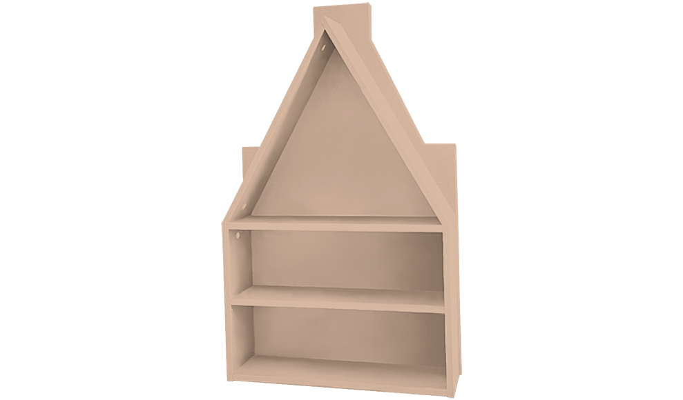 Полка-домик детская "Амстердам-3" МАНДАРИН АМСТЕРДАМ 179549 Зеленый Santreyd  - Вид №1