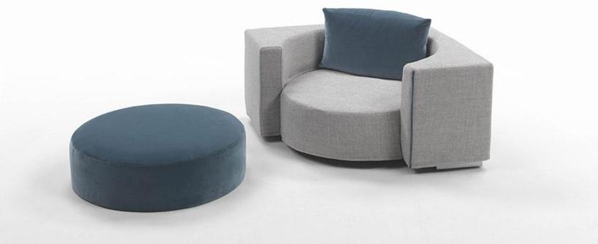 Marac Пуф / журнальный столик из ткани Hug sun-id-1466572 - Вид №4