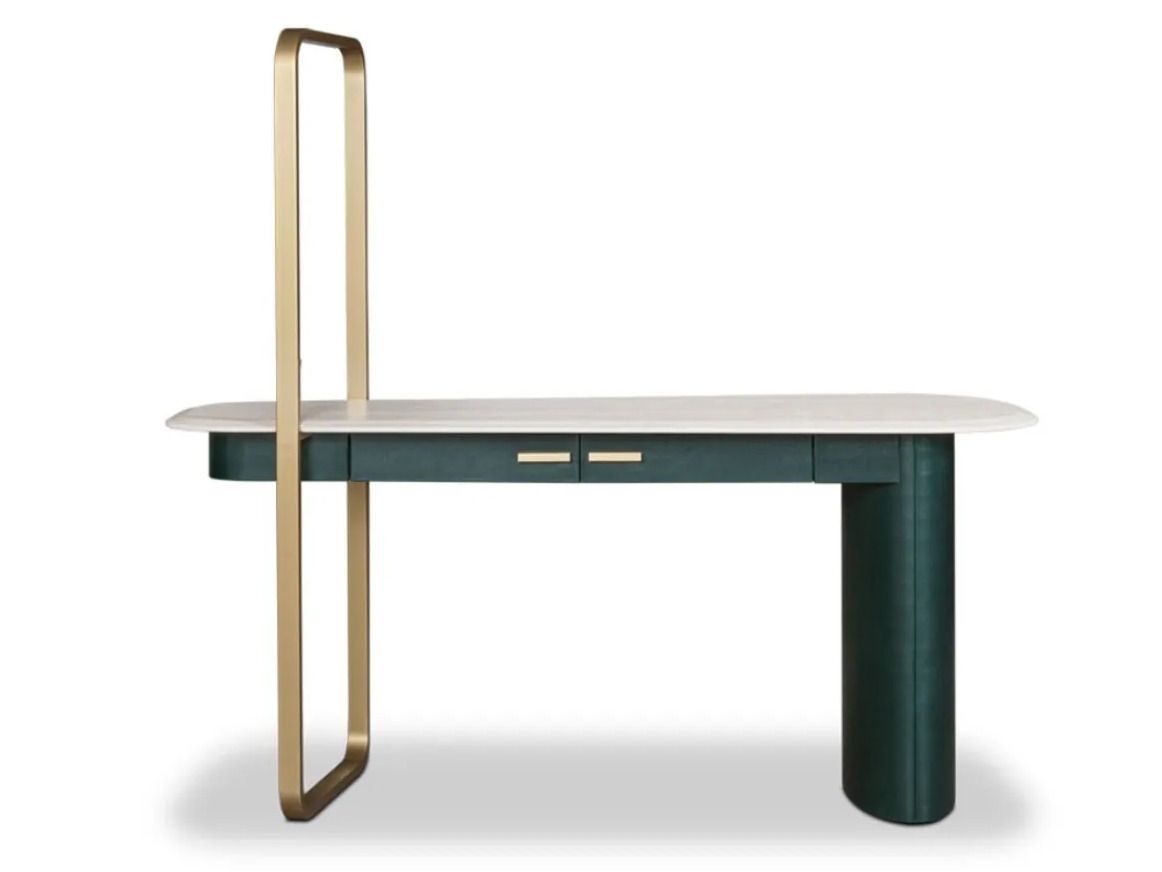 Кожаный стол Baxter Ellipse ARCH-00041498