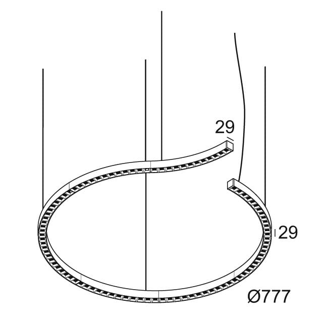 Светодиодный потолочный светильник Deltalight Inform ARCH-00139593 - Вид №8