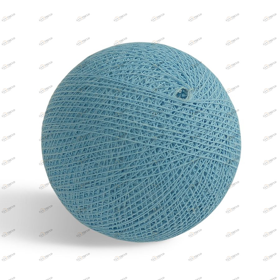 Хлопковый шарик, голубой Lares&Penates SHBLUE3