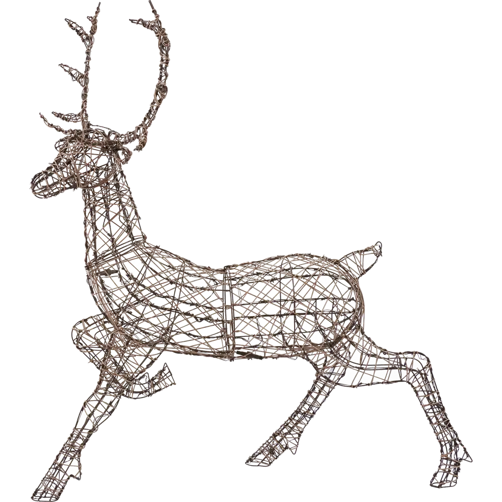 84905642 Фигура садовая светодиодная Christmas «Олень папа» h140 см свет белый STLM-1398307 Santreyd  - Вид №2