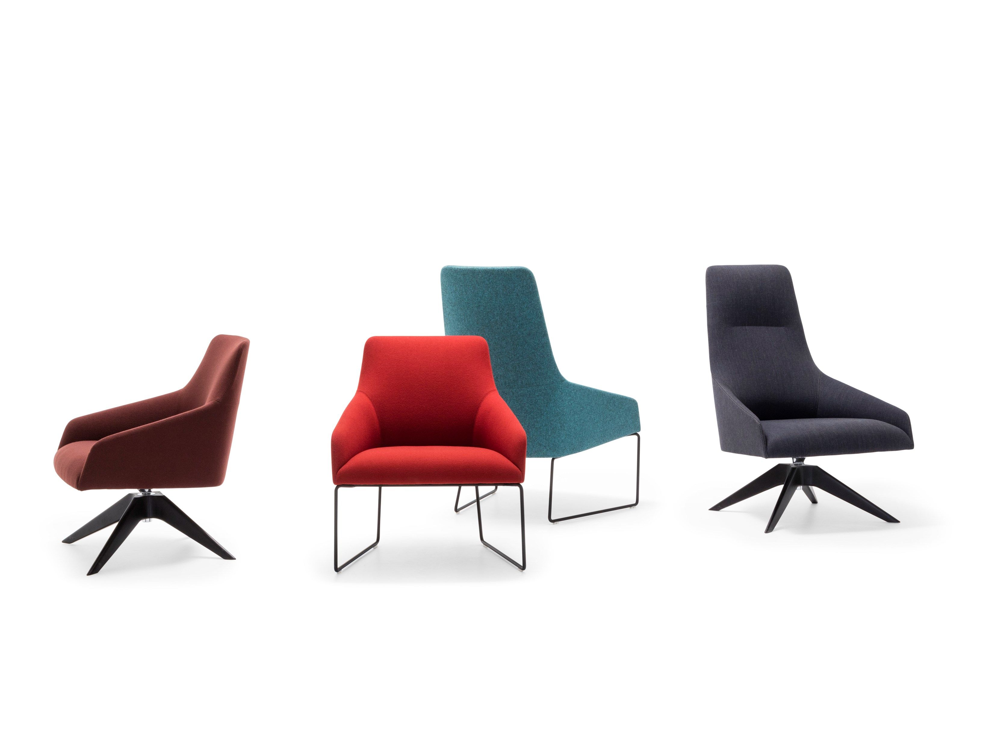 Вращающееся кресло с высокой спинкой Andreu World Alya ARCH-00065579 - Вид №1