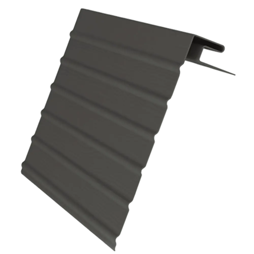 J-профиль двухслойный фаска Grand Line цвет графит STLM-2064938