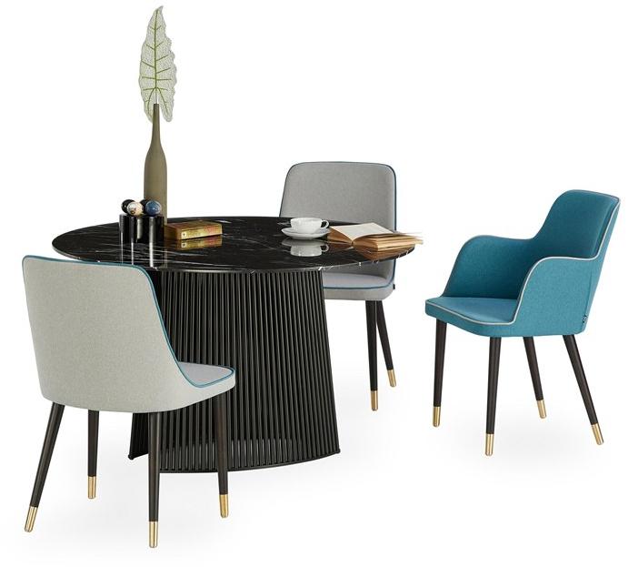 B&T Design Круглый мраморный стол sun-id-1503336 - Вид №1