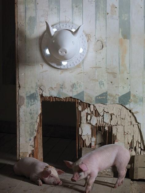 Karman Настенный светильник из керамики Porcamiseria sun-id-1422797 - Вид №5