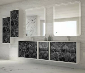 Мебель для ванной CEZARES BELLAGIO 175 Black Stone