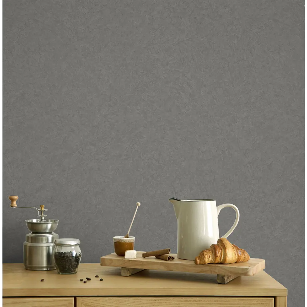 Обои флизелиновые Wallsecret Caffe серые 1.06 м 168473-09 STLM-2073149 - Вид №4