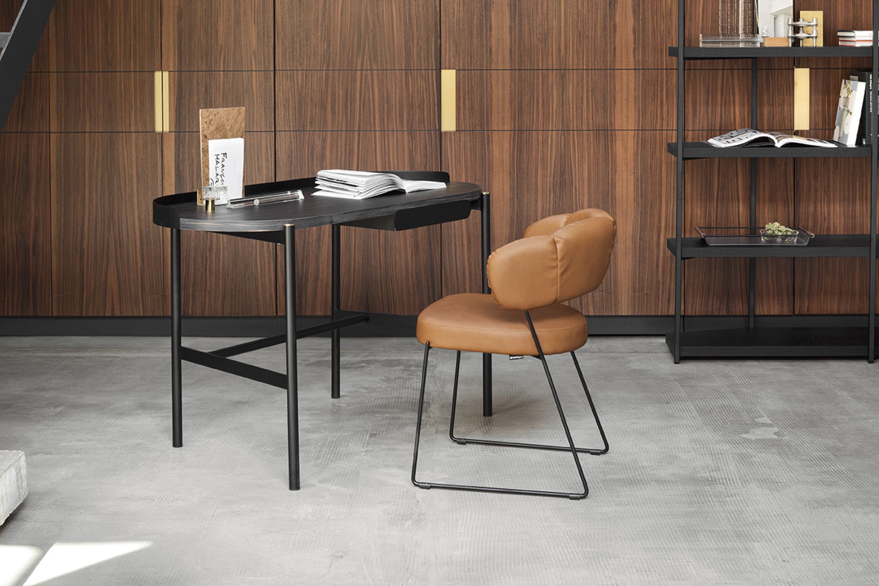 Деревянный письменный стол с ящиками Calligaris Madame ARCH-00012657 - Вид №2