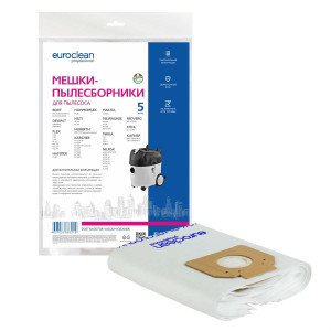 90543286 Мешки тканевые для пылесоса EUR-301/5, 6 л, 5 шт STLM-0273521 EUROCLEAN