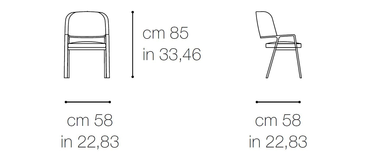 Стул с подлокотниками Grilli осьминог ARCH-00028496 - Вид №3