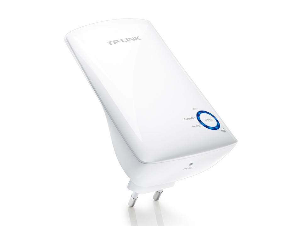 TL-WA854RE 300mbps wireless n wall plugged range extender, 2t2r, 2.4ghz, 802.11n/g/b, internal antennas, without ethernet port TP-Link Santreyd  - Вид №5