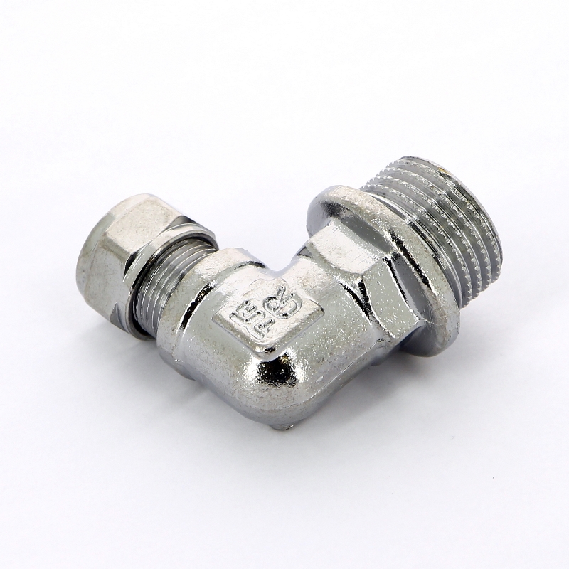 Угол обжим-Н хромированный TIEMME 10х1/2" 1130049 - Вид №3