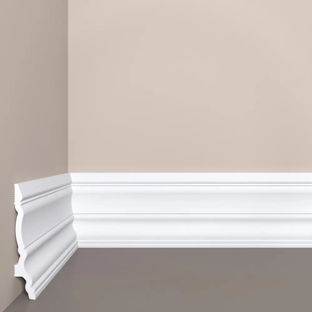 90761341 Плинтус Bello Deco 100x2000x17мм 1шт белый STLM-0372131