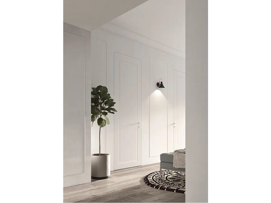 Заподлицо распашная дверь с выдвижными петлями Venus Design Вера ARCH-00144044 - Вид №1