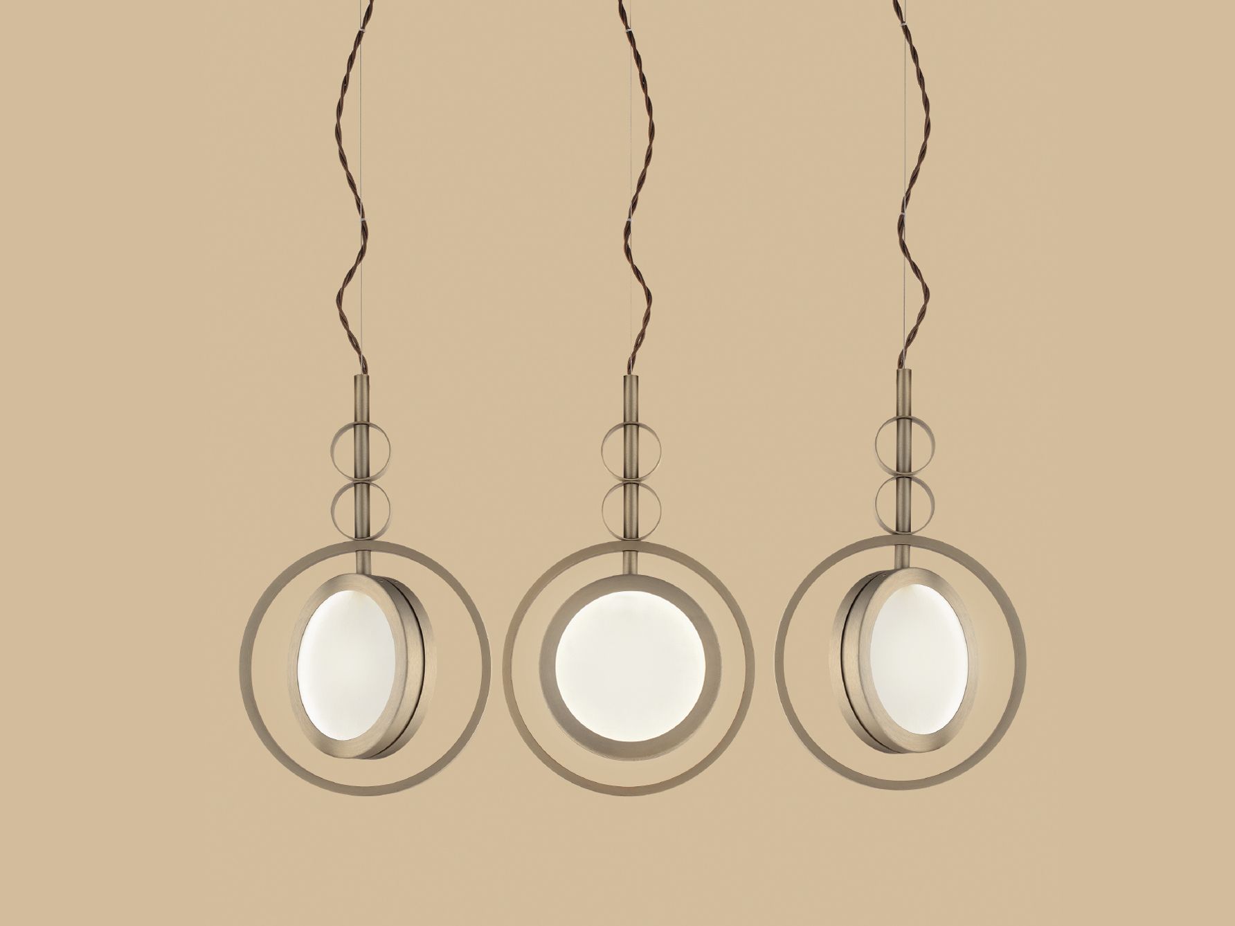 Металлический подвесной светильник Euroluce Lampadari Подсолнух ARCH-00151824