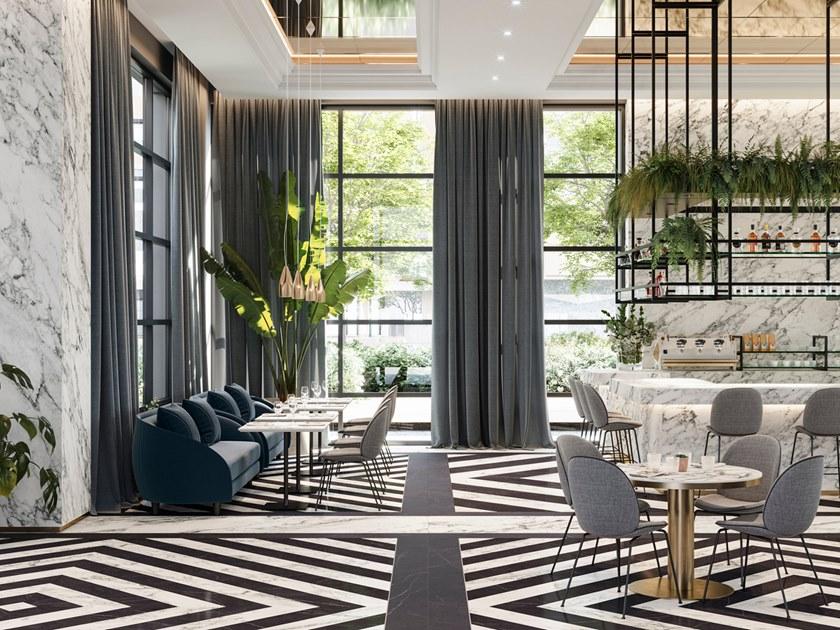 URBATEK Настенная / напольная плитка из керамогранита с эффектом мрамора Xtone sun-id-1413775 - Вид №4