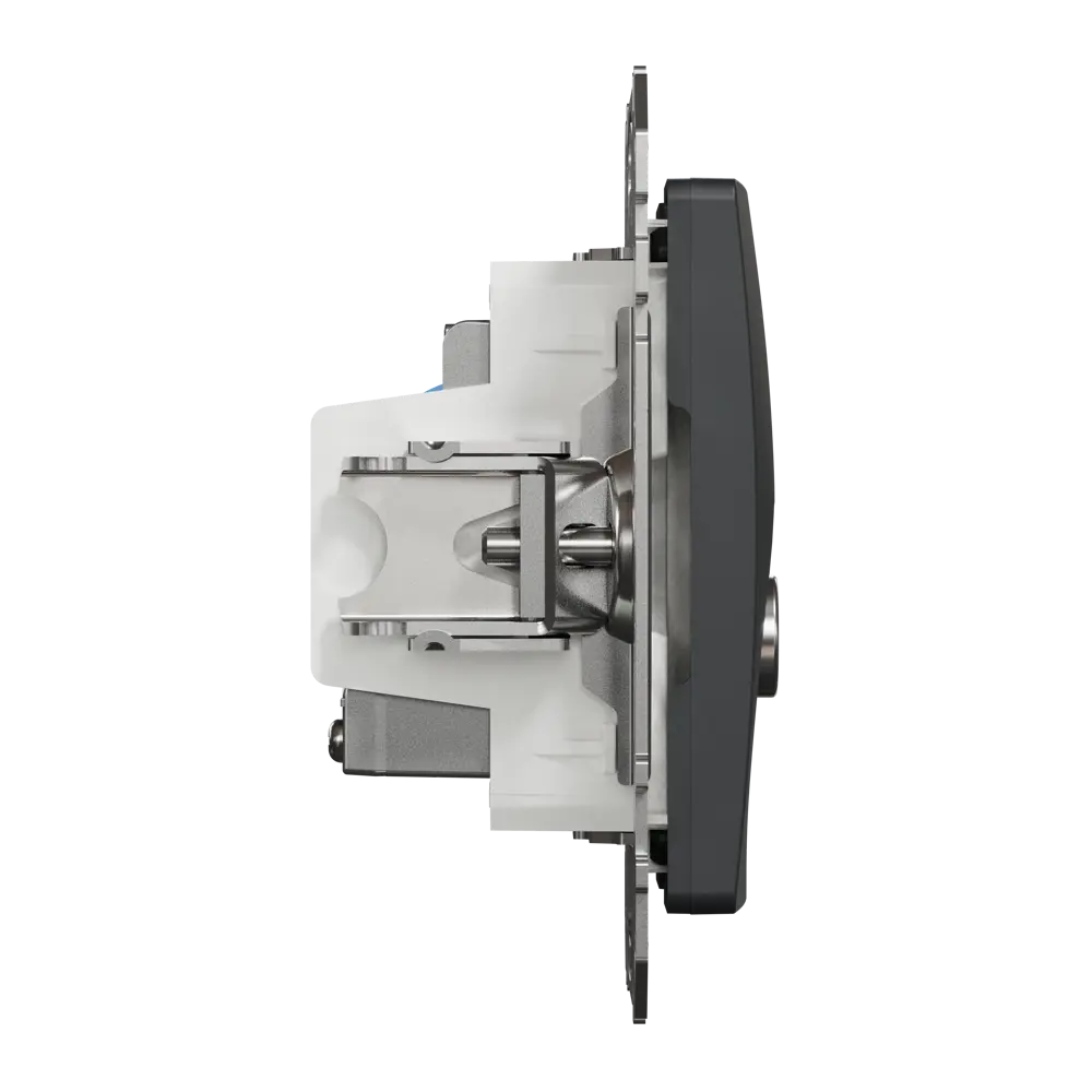 Розетка телевизионная/компьютерная встраиваемая Systeme Electric Sedna Design cat 6, цвет антрацит STLM-2068129 - Вид №3