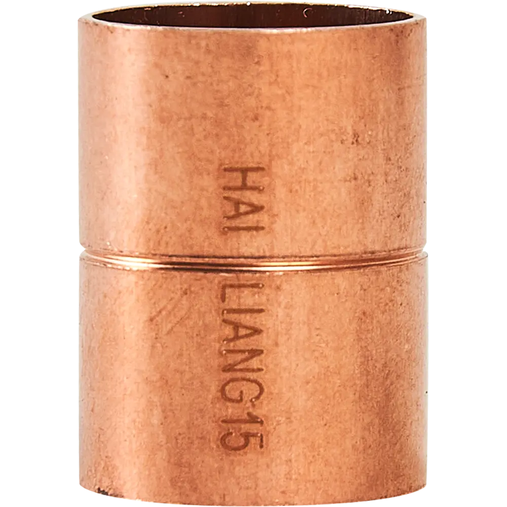 Муфта Hailiang ø15 мм медь 88673407 STLM-2087634  - Вид №1