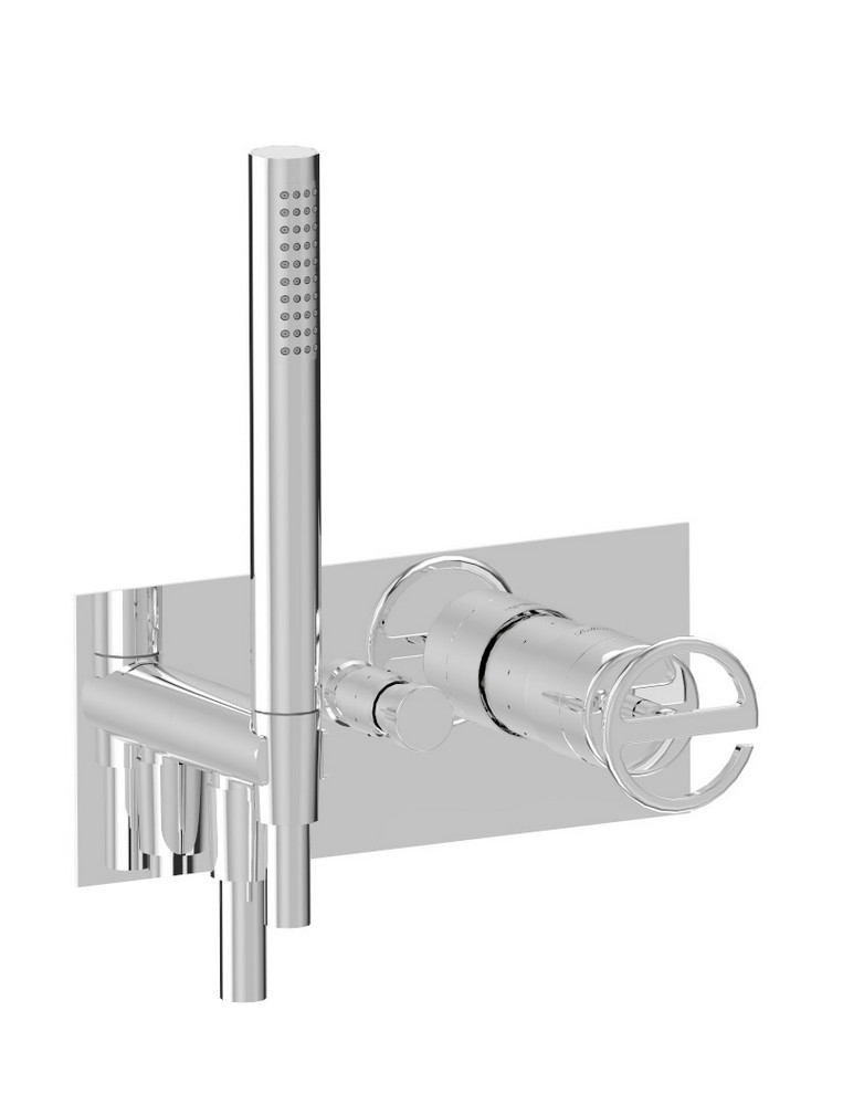 5200/1/P/E
+ 724027 Bellosta Rubinetterie ВСТРОЕННЫЙ СМЕСИТЕЛЬ С ДИВЕРТЕРОМ И ДУШОМ Electa