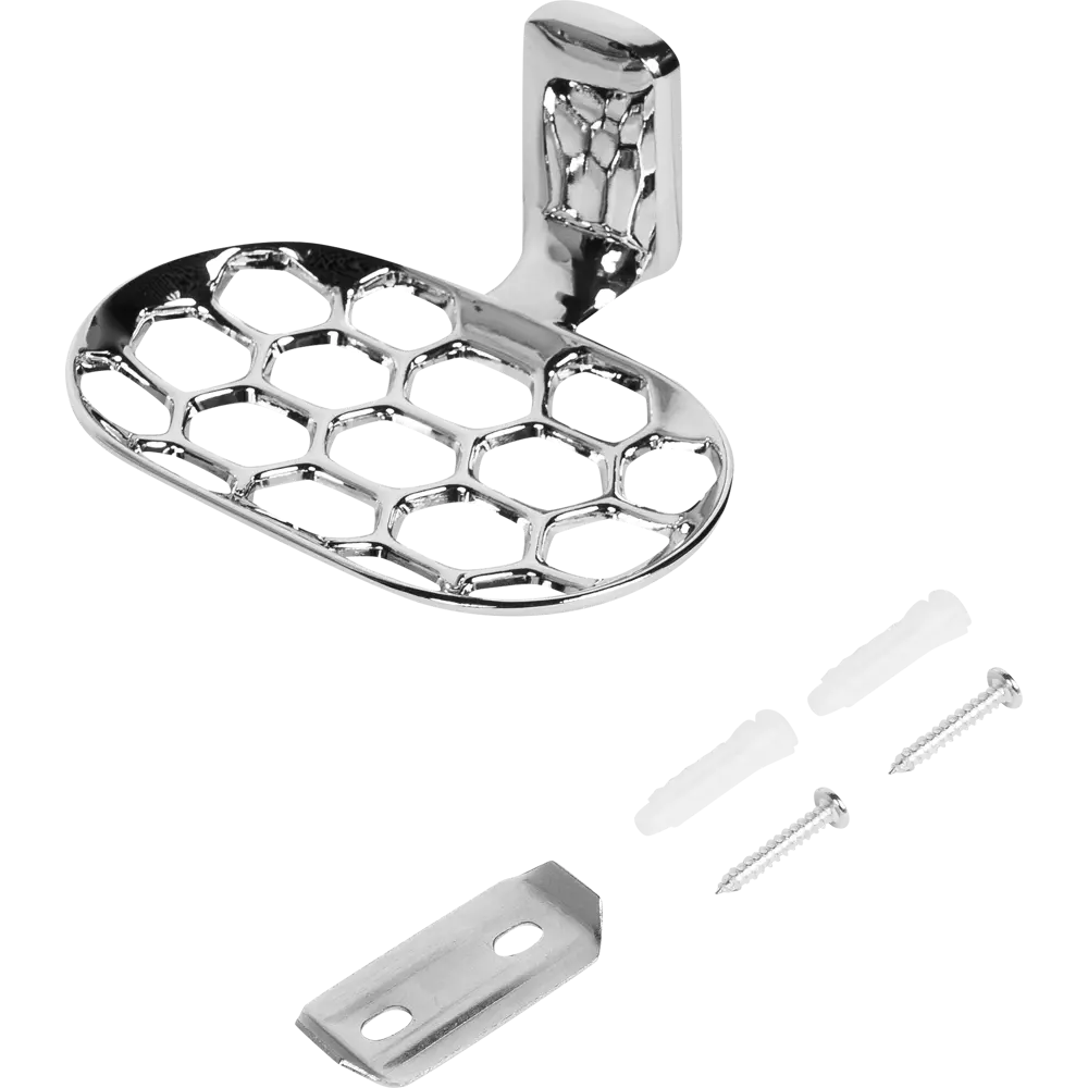 Мыльница LEMER Elegia хром - стильный аксессуар для ванной 85202139 STLM-0059786 - Вид №2