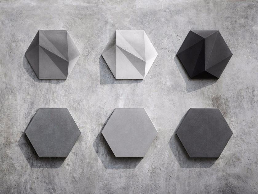 Bentu Design Плитка с трехмерной бетонной поверхностью  K1100101/ 02 / 03  - Вид №6