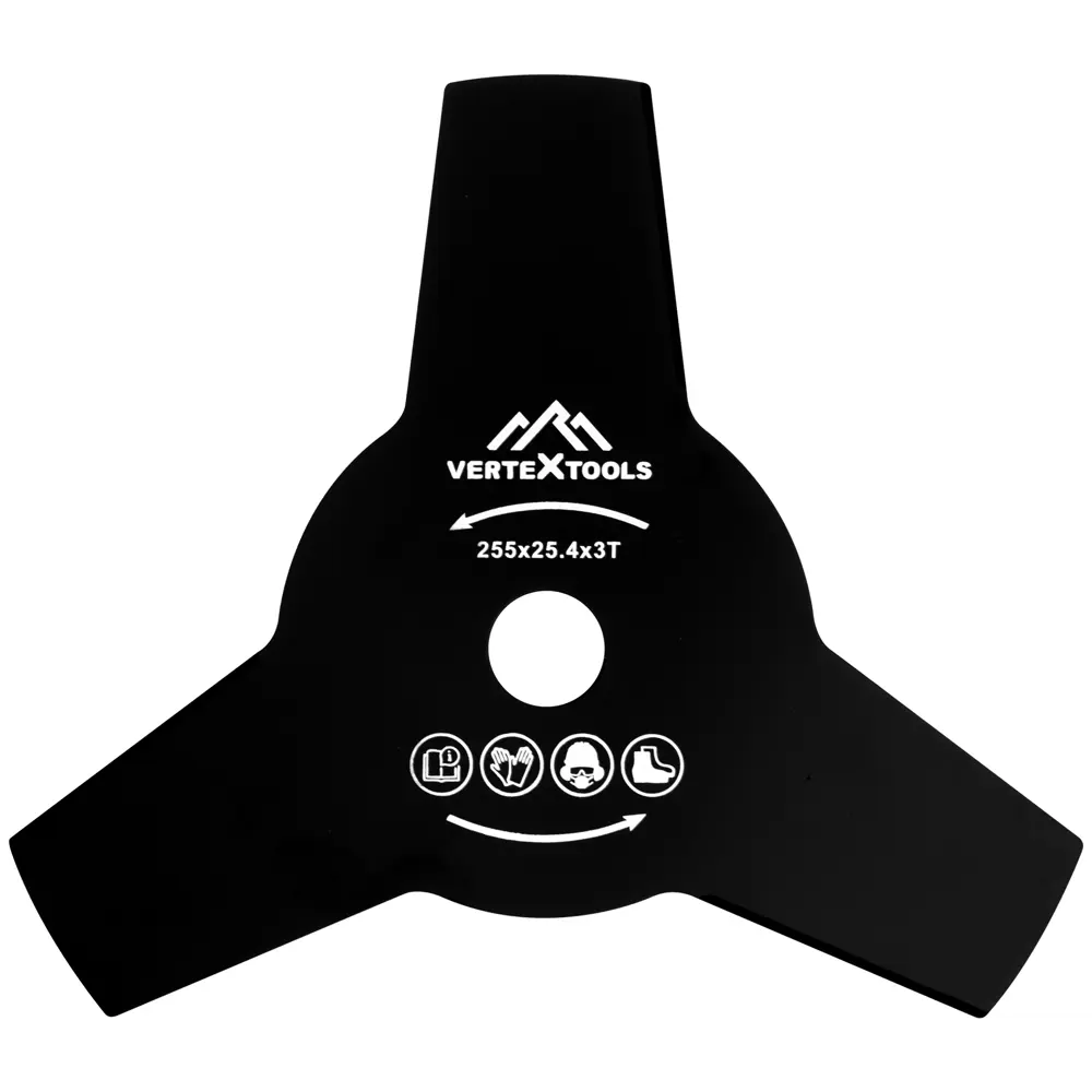 Santreyd YK-B006 - стальной нож для триммера с тремя лопастями 89359957 STLM-0963922