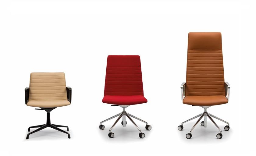 Andreu World 5-спицевое вращающееся кресло на колесиках Flex executive Si1857 - Вид №1