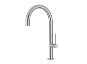 Однорычажный кухонный смеситель с поворотным изливом