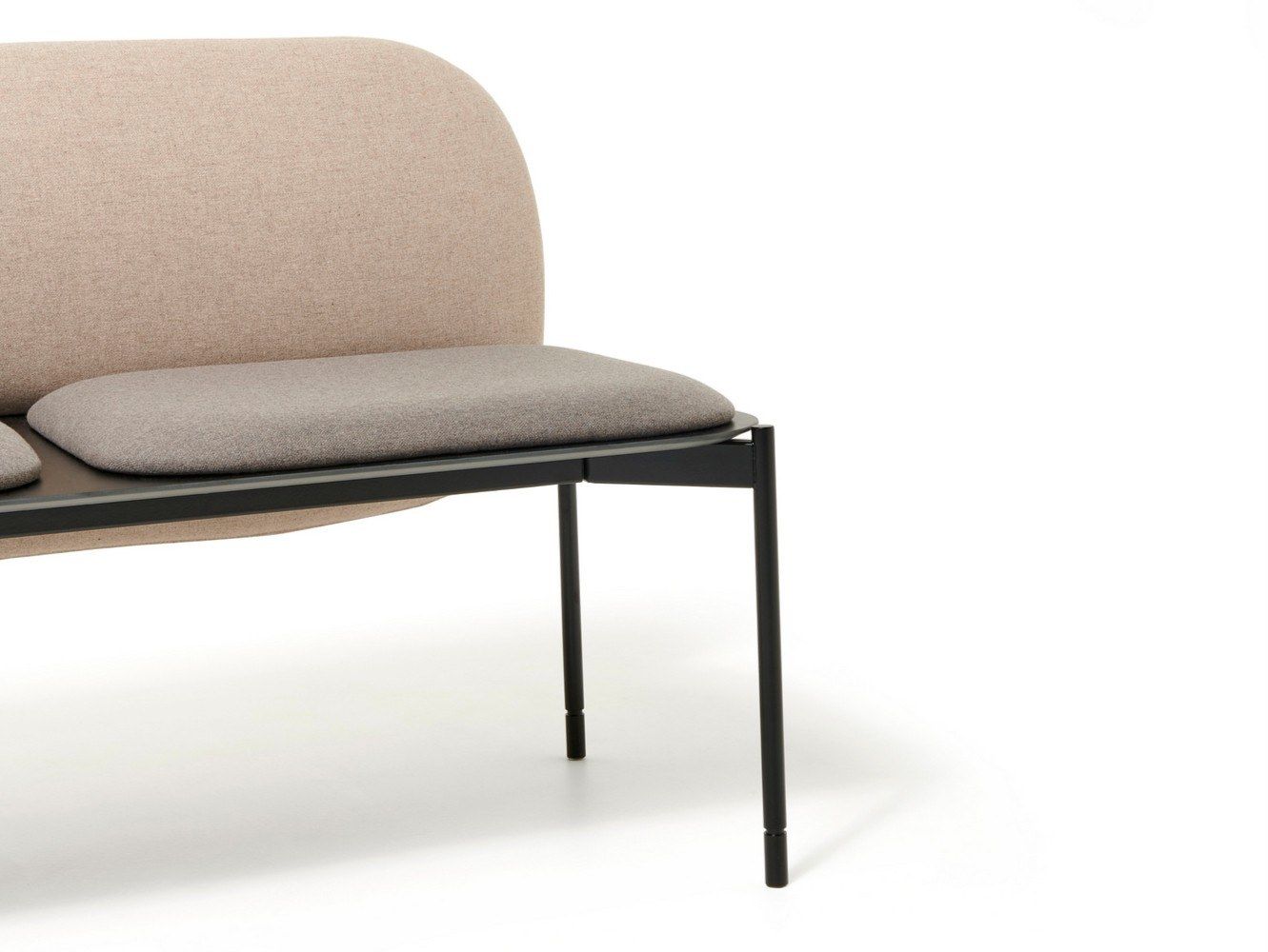 Модульная скамья из ткани со спинкой Diemme ARCH-00117888 - Вид №13