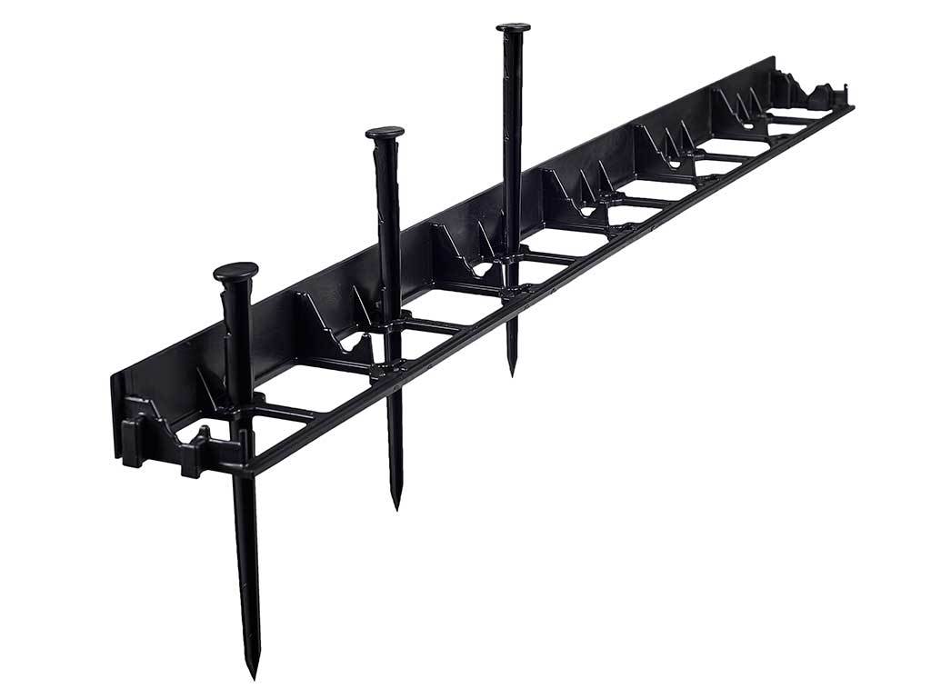 Пластиковый бордюр 45 мм, длина 1 м ГеоПластБорд GPBST-45 - Вид №14