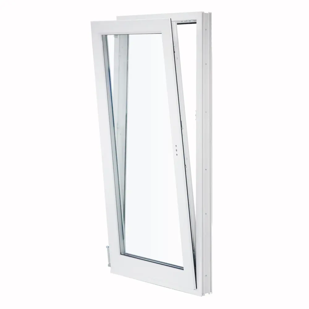 Окно пластиковое ПВХ Deceuninck одностворчатое 1410x870 мм (ВxШ) левое двуxкамерный стеклопакет белый/белый STLM-2194860 - Вид №3