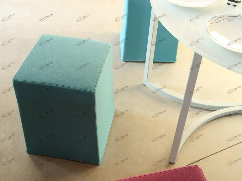 COLLI CASA Мягкий пуф со съемным чехлом из ткани Como sun-id-1501749