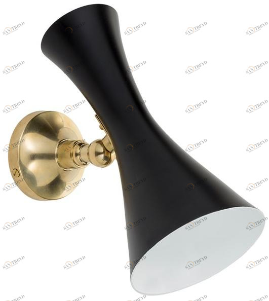 Il Bronzetto Регулируемый настенный светильник из латуни Wormhole Wor mini