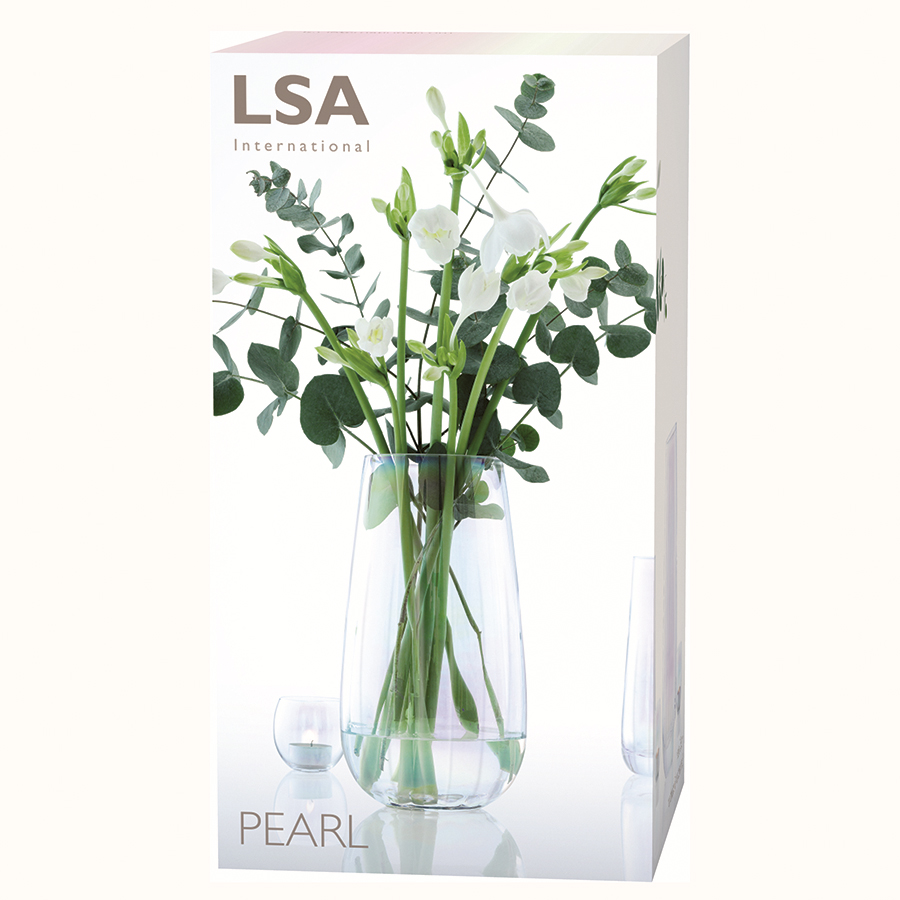 G1401-28-916 Ваза pearl, 28 см LSA International  - Вид №4