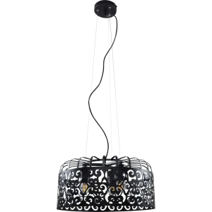 Светильник Marcia 3xE27x60 Вт, 40 см, цвет чёрный