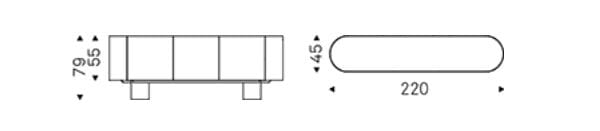 Металлический шкаф с распашными дверями Cattelan italia SAVOY ARCH-00122732 - Вид №5