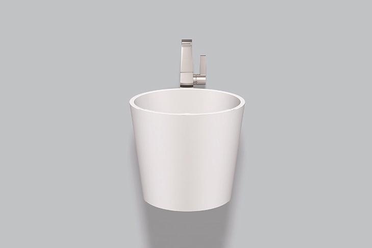 5042800401 Умывальник, wt.co400h, белая, противомикробное Alape Серия CO (Scopio) 