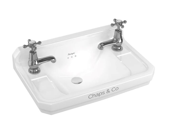 Прямоугольная ручная мойка с переливом в витрине Burlington Bespoke ARCH-00061722