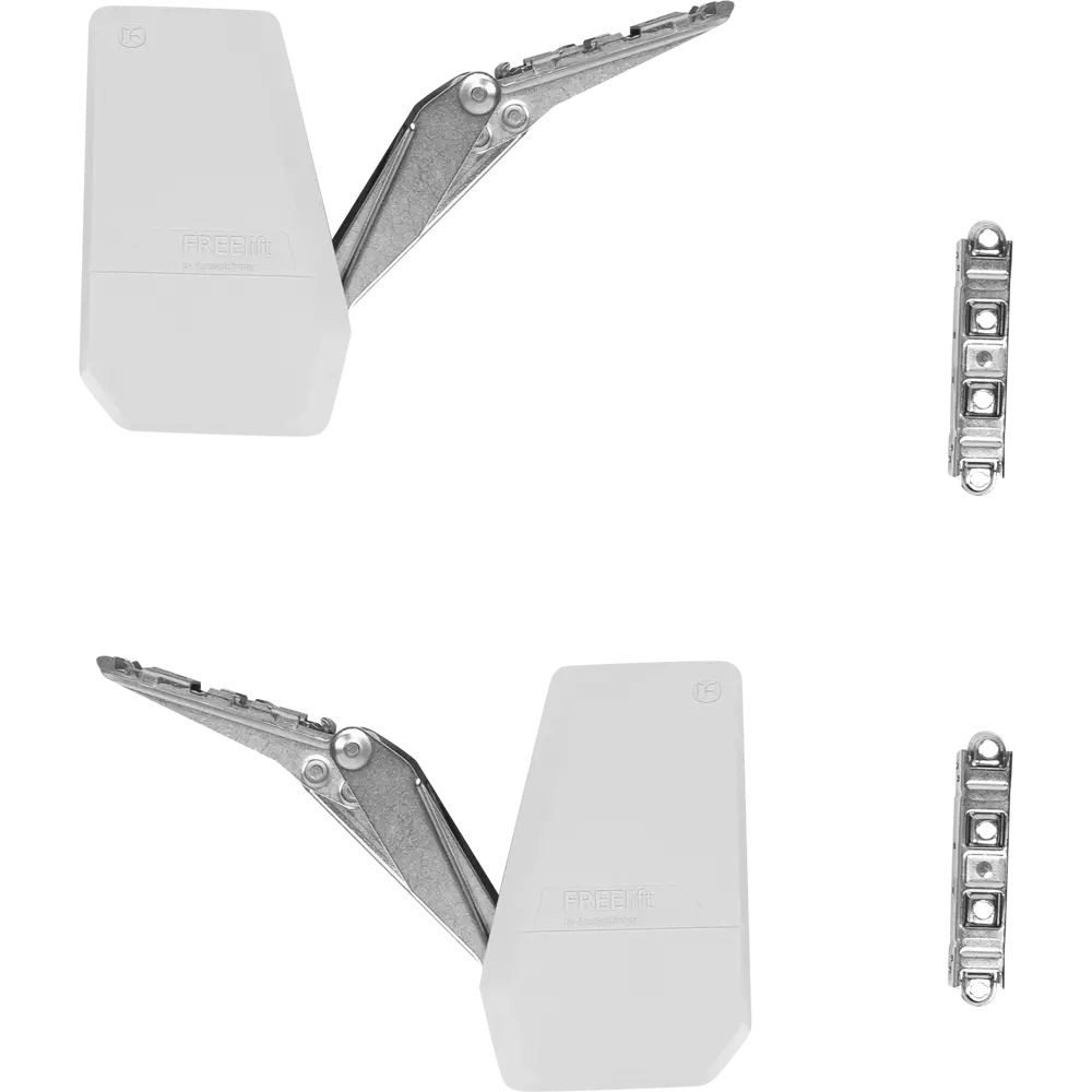 Механизм подъемный Free Flap Mini B нагрузка до 6 кг нержавеющая сталь KESSEBOHMER STLM-2175776 - Вид №4