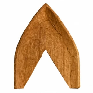 Тарелка "Плато унжа" Коричневый FUGA ECO WOOD 123564 Коричневый